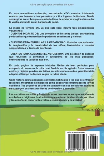 Vista 2 de Cuentos Infantiles para Dormir 47+3 Cuentos Encantadores que Calmarán a tus Niños y los Llevarán al País de los Sueños (Spanish Edition)