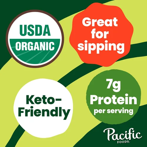 Vista 4 de Pacific Foods Caldo de hueso de pollo orgánico con ajo negro y hongo shiitake, caja de 32 onzas