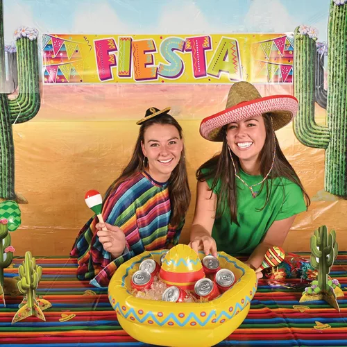 Vista 4 de Beistle Maracas mexicanas de madera decoradas a mano, 4 piezas, recuerdos de fiesta, 8 pulgadas, multicolor