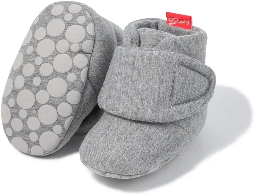 Vista 52 de Sawimlgy - Botines de algodón antideslizantes para recién nacido, con agarre, para cuna o para el invierno