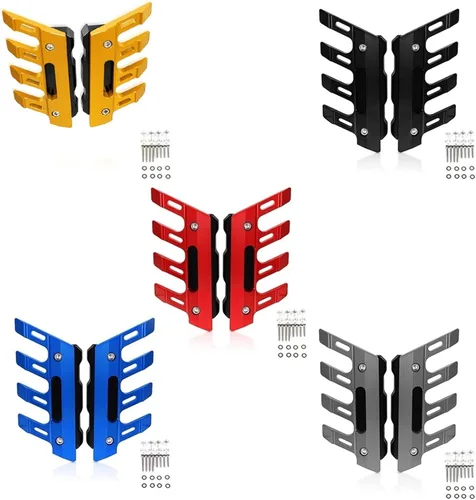 Vista 4 de Protectores de horquilla delantera para Xmax 300 XMAX300 2017 2018 2019 2020 Protección lateral de guardabarros delantero de motocicleta