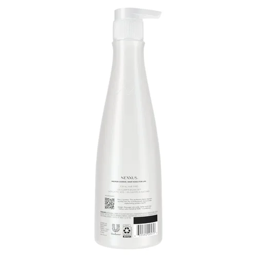 Vista 2 de Nexxus Champú clarificante limpio y puro con ProteinFusion, para cabello nutrido sin parabenos 13.5 oz