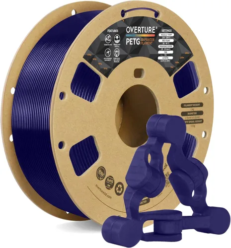 Vista 59 de Overture Petg - Filamento de 0.07 pulgadas con superficie de construcción 3D 7.87 x 7.87 pulgadas, consumibles para impresora 3D, carrete de 2.2