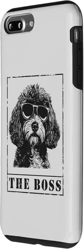 Vista 27 de iPhone 16 The Funny Cavapoo Boss Mom Dad Dog Lover Case