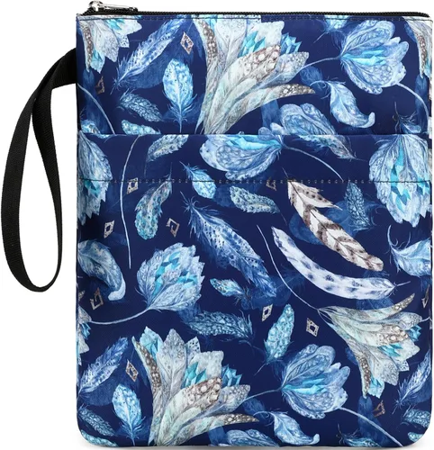 Vista 22 de DSIUE Funda para Libros Cubiertas de Libros Protector de Libros con Cremallera Tela Lavable para Adolescentes Adultos Amantes de los Libros Maestros