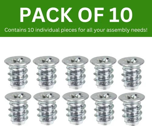 Vista 3 de Spare Hardware Parts Tornillos de cajón (repuesto para IKEA Parte #100365) (paquete de 10)