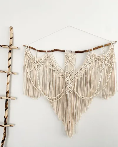 Vista 29 de Makromecity, Cordón de macramé de un solo hilo de 3 mm x 100 yardas (300 pies) de 3 mm de cordón de algodón azul bebé para arte y manualidades