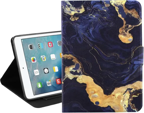Vista 11 de Dteck Funda para iPad mini 5/4/3/2/1, elegante y ligera de cuero sintético tipo folio con cartera, funda inteligente