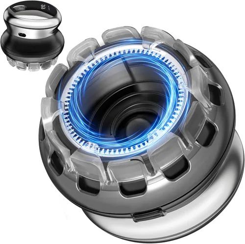 Vista 8 de Kit de corte de pelo para hombres, IPX6, impermeable, profesional, para uso doméstico, húmedo y seco, pantalla LED, recargable por USB, recortadora