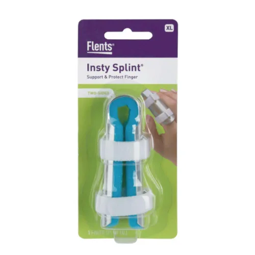 Vista 12 de Férula para Dedo Flents, Férula de 2 Caras, Mediana, Soporta y Protege el Dedo Lesionado