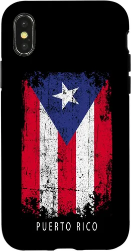 Vista 5 de iPhone 12 mini Puerto Rico Souvenir Design - Funda con bandera de país de Puerto Rico