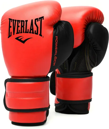 Vista 10 de Everlast Powerlock 2 Guantes de Boxeo con Cierre de Velcro Guantes de Entrenamiento de Combate Cierre de Velcro con Soporte Duradero para Mano