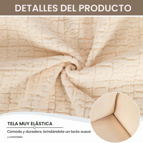 Vista 2 de Funda para sofá, funda para sillón, funda de sofá de 2 piezas con brazos
