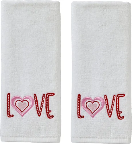 Vista 6 de SKL Home - Toalla de baño de 100% algodón prémium, diseño de lazos, jacquard, 500 GSM, reversible, suave y absorbente, decorativa, para cada día