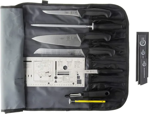 Vista 5 de Mercer Culinary Partners in Education Millennia - Kit de escuela culinaria (13 piezas), color negro