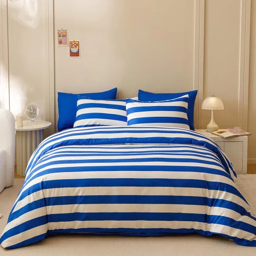 Vista 95 de CLOTHKNOW Juego de edredón de 3 piezas a cuadros color beige óxido, tamaño Full, juego de ropa de cama de cuadros edredón terracota con 2 fundas