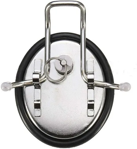 Vista 4 de Cornelius 304 Tapa de barril de acero inoxidable con válvula de alivio de presión SS y nueva junta tórica