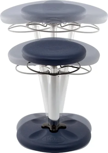 Vista 98 de Kore - Silla de altura ajustable, asiento activo para niños, adolescentes: Mejor que una pelota de equilibrio, asientos flexibles para aula.