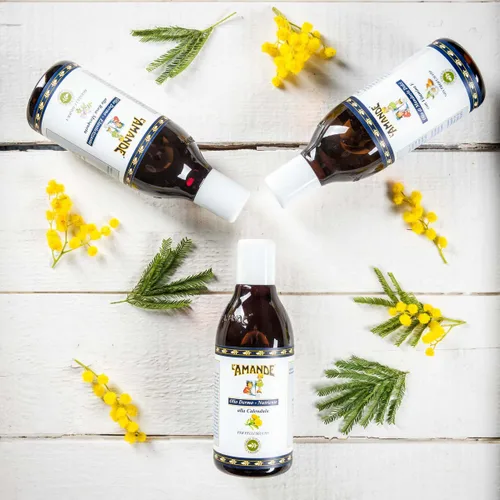 Vista 5 de L'Amande - Aceite Corporal Perfumado e Hidratante para Delicada Rosa Mosqueta, Elastificante y Tonificante, Ideal como Aceite Capilar, con Vitamina