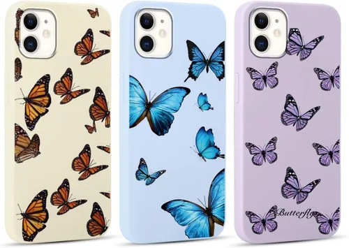 Vista 81 de Paquete de 3 Lindas Fundas con Estampado de Guepardo para iPhone 7/8/SE 2020/SE 2022 de 4.7", Fundas de Diseño Estético de Leopardo de Silicona