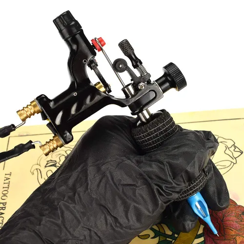 Vista 5 de Yuelong 24 piezas de 2 pulgadas x 5 yardas, cinta adhesiva cohesiva desechable negra para tatuajes, rollos de vendaje elástico, cinta autoadhesiva