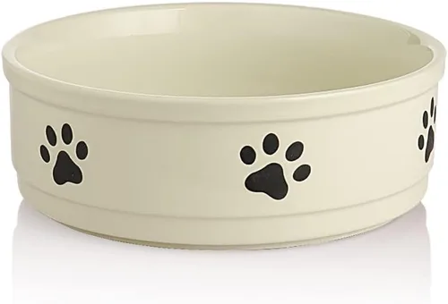 Vista 11 de Sweejar Cuencos de Cerámica para Perros, Plato de Comida para Perros Pequeños y Gatos, Cuenco de Porcelana Resistente para Mascotas para Comida