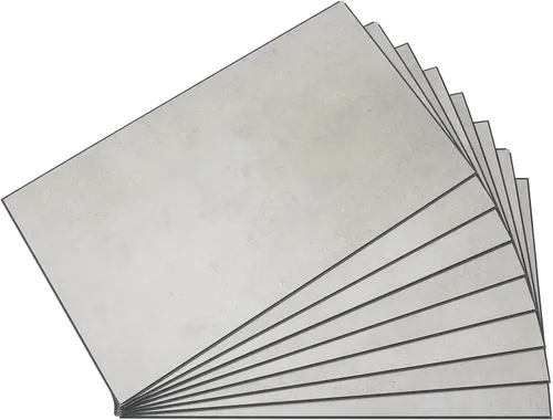 Vista 18 de Palisade Azulejos de Vinilo Entrelazados Impermeables para Pared/Salpicadero para Cocina o Baño en Pizarra Agrietada (Muestra de 4.5x11 pulgadas)