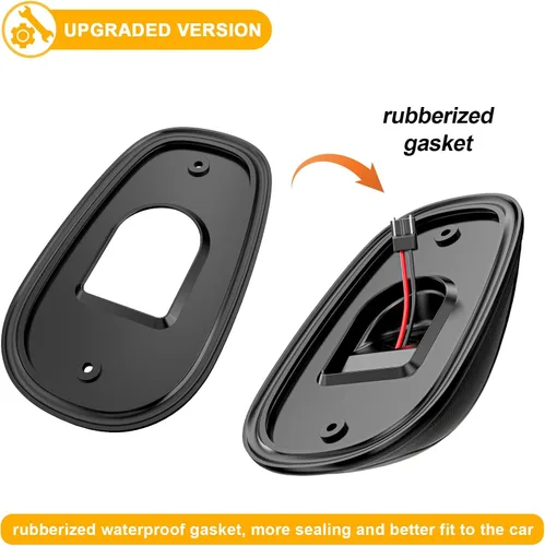 Vista 4 de R&F Auto Luces LED de cabina 5 piezas de luces de marcador de techo de cabina ahumadas compatibles con Ram 1500 2500 3500 (2003-2018) lámparas