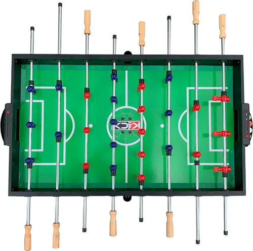 Vista 3 de KICK Quatro - Juego de mesa de juego múltiple 4 en 1 de 55 pulgadas, juego de mesa de juego combinado, billar, hockey de empuje, ping pong