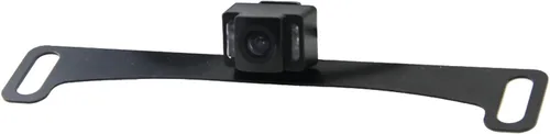 Vista 4 de BOYO VISION VTL17L - Cámara de respaldo oculta para placa de matrícula con líneas de estacionamiento y luces LED (negro)