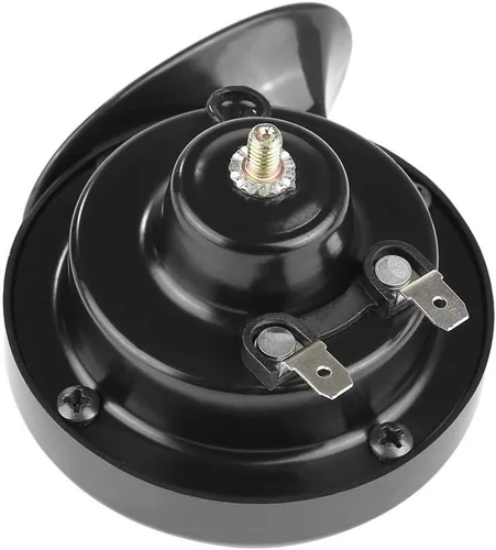 Vista 2 de 2 unids universal 12 V 110 db coche camión ruidoso dual tono caracol eléctrico cuerno de aire sirena
