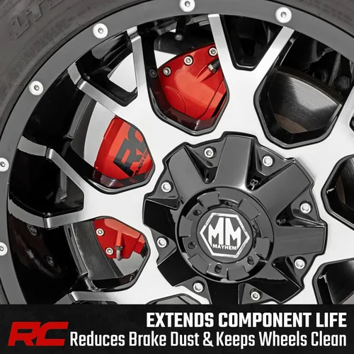 Vista 3 de Cubiertas de pinza de freno Rough Country para Toyota 4Runner 2003-2024 2WD/4WD - 71149