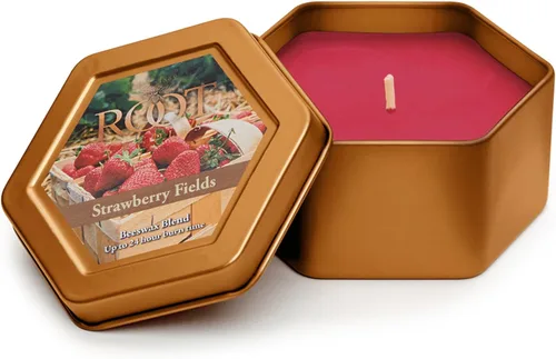 Vista 32 de Root Candles Velas Aromáticas Mezcla de Cera de Panal Vela Artesanal Premium, Veriglass Pequeño, Limón y Bergamota