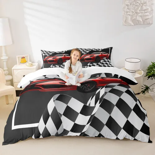 Vista 30 de Manfei Juego de ropa de cama geométrica azteca para niñas, tamaño individual, juego de funda de edredón étnica tribal del suroeste, funda de edredón