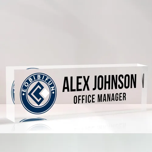 Vista 41 de Placa de nombre personalizada para escritorio, placa de nombre de escritorio personalizada, placa de nombre acrílica, accesorios de escritorio