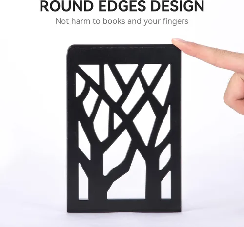 Vista 3 de Soporte para libros, sujetalibros, extremos de libros para estantes, sujetalibros para estantes, sujetalibros, extremos de libros para libros