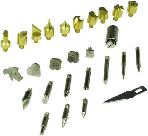 Vista 3 de Juego SE WP28. Juego profesional quemar y marcar madera