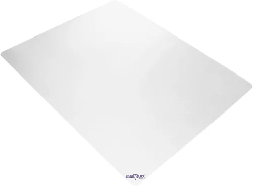 Vista 6 de Marvelux Tapete antideslizante para silla para suelos duros, 29 x 46 pulgadas, protector de piso de madera dura de oficina blanco duradero