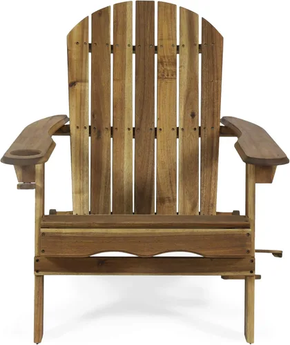 Vista 13 de Christopher Knight Home Cheryl - Silla plegable Adirondack de madera de acacia para exteriores, color gris