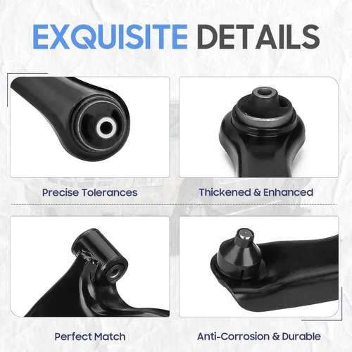 Vista 5 de Brazo de Control Inferior Delantero con Conjunto de Junta Esférica Compatible con Ford Escape 2004-2012, Mazda Tribute 2005-2011, Mercury Mariner