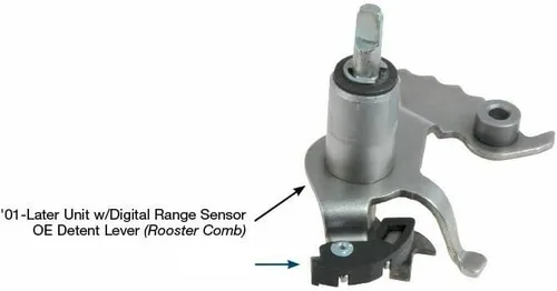 Vista 2 de Transmaxx Sonnax Aislador Palanca de retención Push in Interruptor neutro.