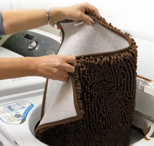 Vista 84 de Muddy Mat Tapete súper absorbente para interiores, de microfibra de secado rápido, antideslizante, para puerta principal, lavable a máquina