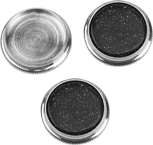 Vista 4 de Paquete de 3 botones de válvula de trompeta Yootones para dedos, botones de llave de trompeta, tapas de repuesto para instrumentos musicales