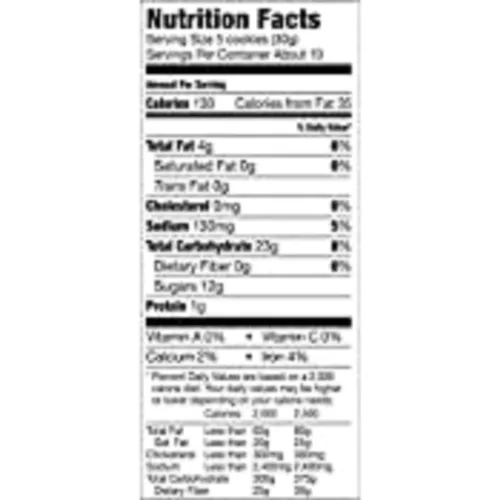 Vista 20 de Mi-Del Galletas de chocolate crujientes, con certificación sin OMG, 0.00 oz de grasa trans, galletas saludables (paquete de 8)