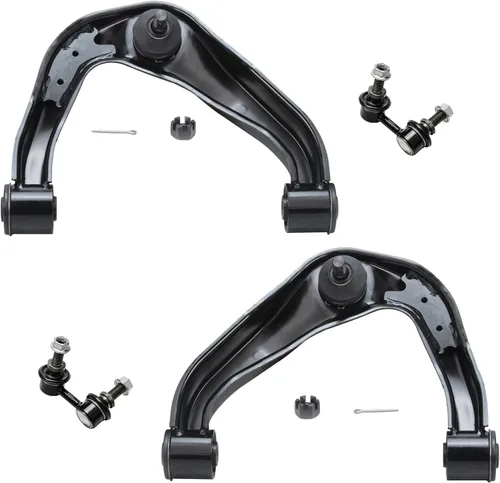 Vista 161 de Detroit Axle - Kit de suspensión frontal de 4 piezas para Chevrolet Aveo5 Aveo Pontiac G3 Wave Wave5 Suzuki Swift+, 2 brazos de control inferiores