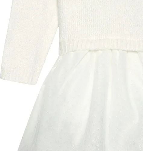 Vista 8 de Gerber Vestido tipo suéter para bebés y niñas pequeñas con falda de tul