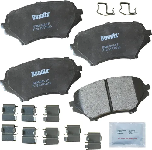 Vista 41 de Bendix Pastillas de freno delanteras de cerámica Priority1 CFC465AK2 para Acura EL 2005-1997, Honda Civic 2011-1996, Insight 2014-2010