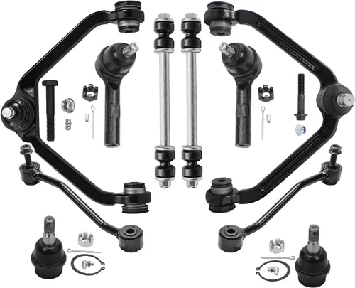 Vista 151 de Detroit Axle - Kit de suspensión de 10 piezas para Nissan Frontier Xterra Pathfinder 2005-2012, 4 brazos de control superiores inferiores