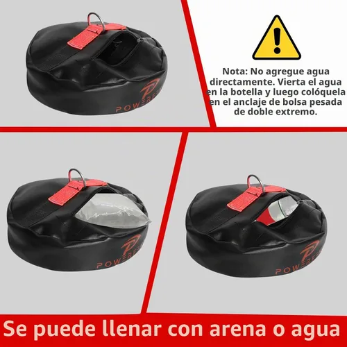 Vista 4 de Anclaje para bolsa pesada de doble extremo: anclaje de suelo resistente para bolsas de boxeo, soporte de saco de boxeo, accesorios de boxeo