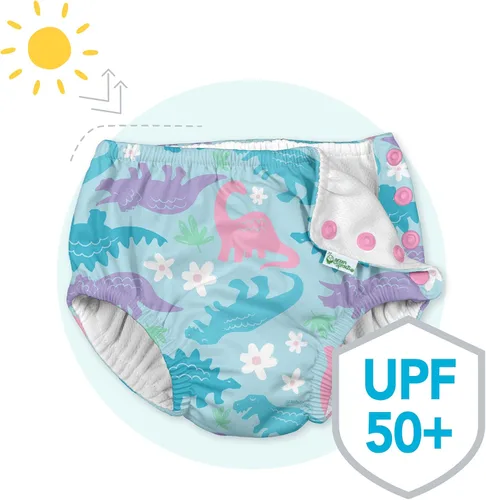 Vista 4 de i play. Baby-Boys Snap Reusable Swim Diaper